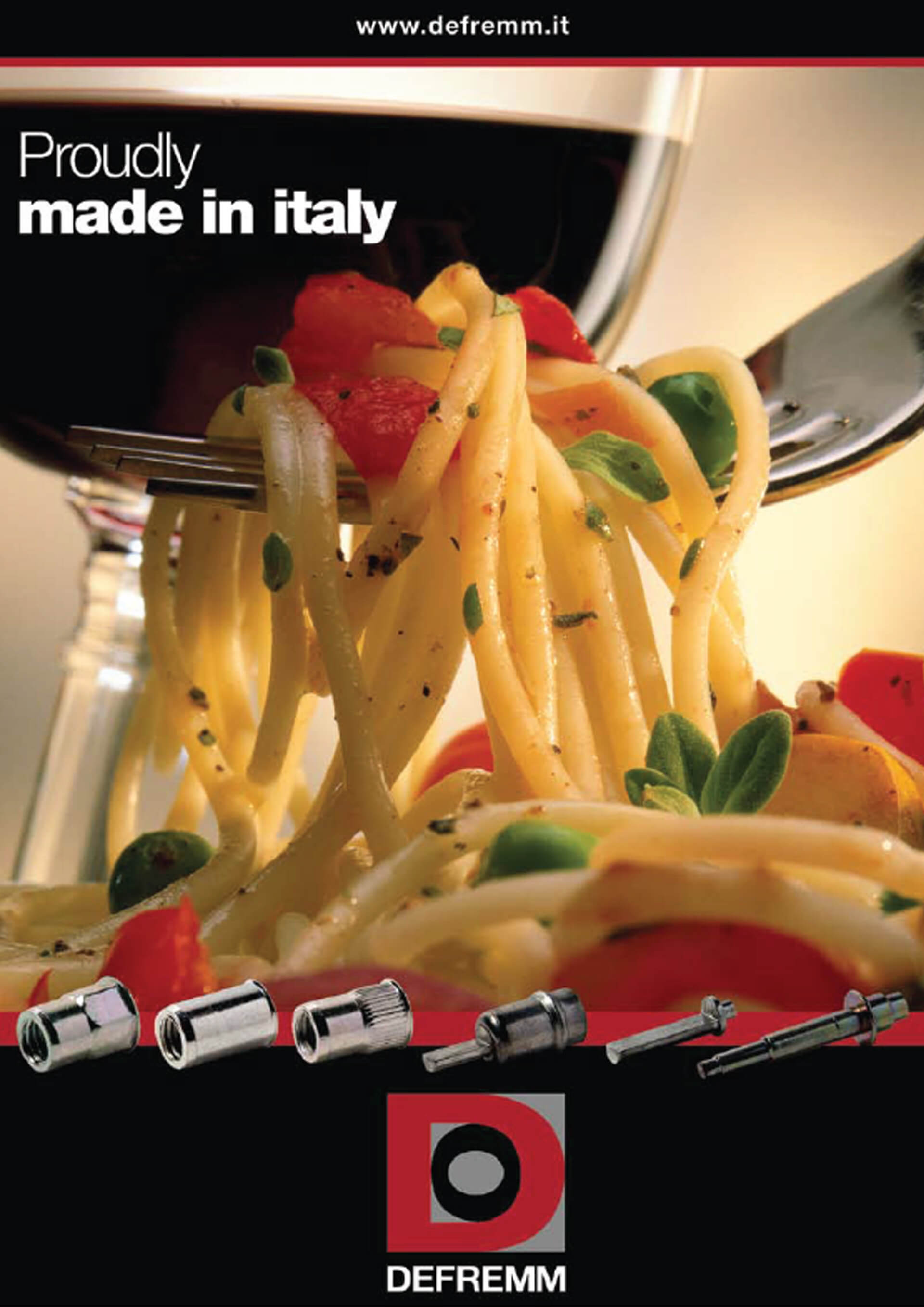 Campagna pubblicitaria Defremm: soggetto Spaghetti